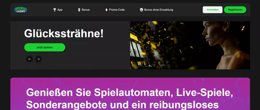 Koru Casino – €15.000 Bonus + 350 Freispiele für neue Spieler sichern